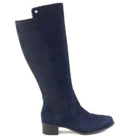 Marc Fisher Incept Wide Calf Suede Tall Shaft Boot - Picture 5 of 8